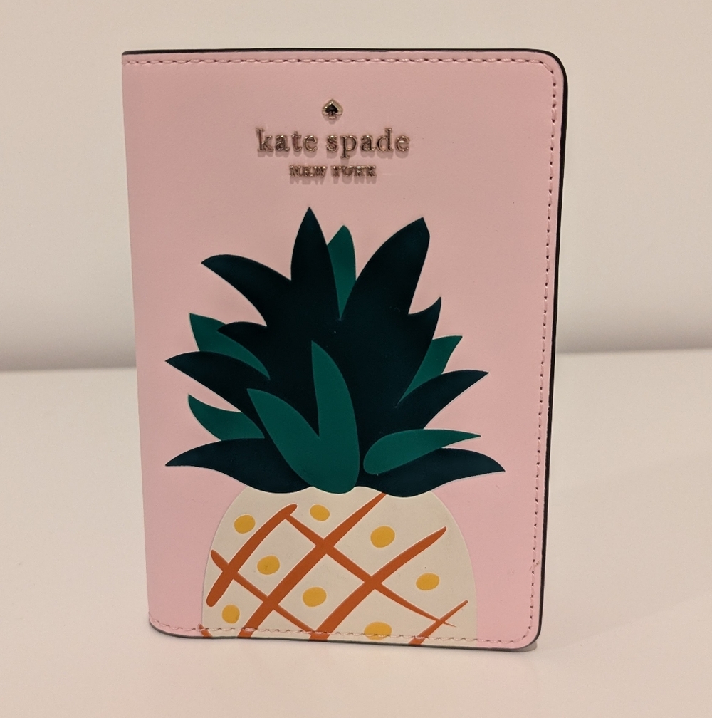 Kate Spade Pink Passport Holder